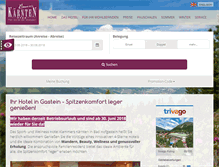 Tablet Screenshot of hotel-kaernten.com